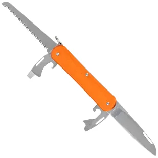 Scyzoryk Fox Vulpis S4 Orange Aluminium, Polished N690 (FX-VP130-S4 OR) - Scyzoryki - miniaturka - grafika 4