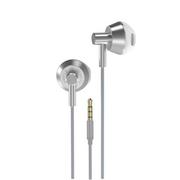 Słuchawki - XO EP34 jack 3,5mm douszne srebrne - miniaturka - grafika 1