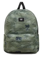 Plecaki - Plecak młodzieżowy Vans Old Skool Backpack - olivine - miniaturka - grafika 1