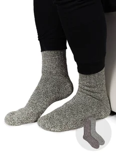 Skarpety męskie zimowe ciepłe z dodatkiem wełny 2PAK 43-46 YOCLUB - Skarpetki męskie - miniaturka - grafika 1