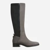 Kozaki damskie - Kozaki damskie do kolana Geox D16G1D022KB-C0062 36 Ciemnoszare (8050036162793). Kozaki damskie - miniaturka - grafika 1