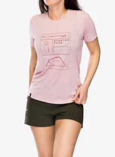Koszulka damska Salewa Eagle Pack Dry T-Shirt - zephyr - Koszulki i topy damskie - miniaturka - grafika 1
