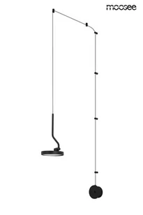 MOOSEE lampa ścienna FLAT czarna - Lampy ścienne - miniaturka - grafika 1
