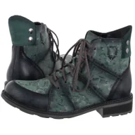 Botki damskie - Botki Zielone 07047-09/00-8 (MA1412-b) Maciejka - miniaturka - grafika 1