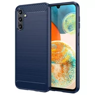 Etui i futerały do telefonów - Etui Carbon Case do Samsung Galaxy A14 5G elastyczny niebieski - miniaturka - grafika 1