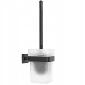 Akcesoria łazienkowe - Rea Tutumi Tutumi Szczotka WC metal black ERLO 05 80013 - miniaturka - grafika 1