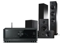 Kino domowe - Yamaha RX-V4A (czarny) + Tesi 6 + 2 + 7 (czarny) - miniaturka - grafika 1