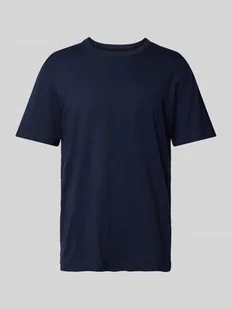 T-shirt o kroju regular fit z czystej bawełny z gumowanym nadrukiem z logo - Koszulki męskie - miniaturka - grafika 1