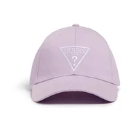 Czapki damskie - Damska Czapka z daszkiem GUESS LOGO BASEBALL CAP V2YZ03WO08O-G6M1 – Różowy - miniaturka - grafika 1