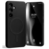 Etui i futerały do telefonów - Mercury MagSafe Semi-Silicone Sam S24 G921 czarny/black - miniaturka - grafika 1