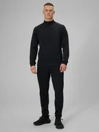 Spodnie sportowe męskie - 4F Spodnie treningowe szybkoschnące męskie - czarne XXL - miniaturka - grafika 1