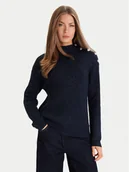 Swetry damskie - Morgan Golf 232-MSTORI Granatowy Regular Fit - miniaturka - grafika 1