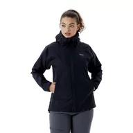 Kurtki damskie - Damska kurtka przeciwdeszczowa Rab Downpour Eco Jacket black - 8 - miniaturka - grafika 1