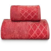 Ręczniki - Ręcznik 70 x 140 Bawełna Welur Piza 500g/m2 Czerw - miniaturka - grafika 1
