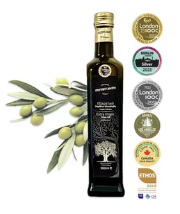 Słynna oliwa z oliwek EXTRA VIRGIN Voliotis Family 500ml - JAKOŚĆ! CENA! - Zdrowa żywność - miniaturka - grafika 1