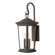Lampy ogrodowe - Hinkley BROMLEY HK/BROMLEY2/L kinkiet 3x60W E14 - miniaturka - grafika 1