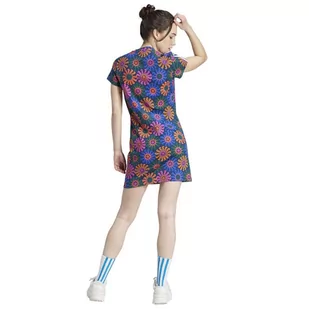 Sukienka adidas Farm Dress W (kolor Wielokolorowy, rozmiar XS) - Sukienki i spódnice sportowe - miniaturka - grafika 3