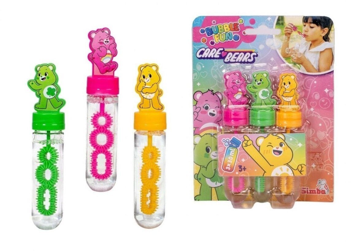 Bańki mydlane Care Bears 30ml 3szt
