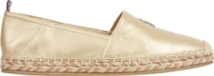 Tommy Hilfiger Espadryle damskie FW0FW07694 0HS Kolor: Złoty Rozmiar: 36 - Espadryle damskie - miniaturka - grafika 1