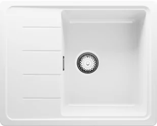 Zlew BRANDE LINK 620-45 WHITE (biały) - Zlewozmywaki - miniaturka - grafika 1