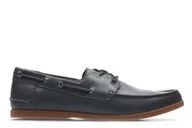 Półbuty męskie - Morven Sail [navy leather] - rozmiar 39.5 - miniaturka - grafika 1