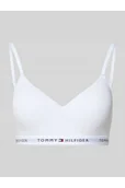 Biustonosze - Biustonosz typu bralette z mieszanki bawełny i modalu - Tommy Hilfiger - miniaturka - grafika 1