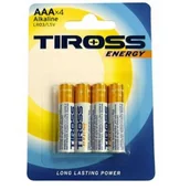 Baterie i akcesoria - Bateria LR03 4BP TIROSS - miniaturka - grafika 1