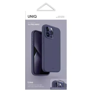 Uniq Etui etui Lino do iPhone 14 Pro Max 6,7" purpurowy/purple fig - Etui i futerały do telefonów - miniaturka - grafika 7