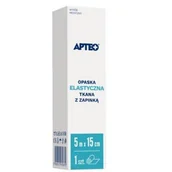 Apteczki i materiały opatrunkowe - SYNOPTIS PHARMA SP. Z O.O. APTEO CARE OPASKA ELASTYCZNA Z ZAPINKĄ 5 m x 15 cm 1 szt - miniaturka - grafika 1