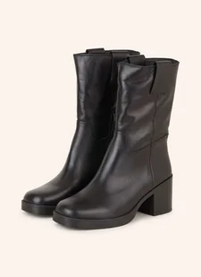 Unisa Botki Julen schwarz - UNISA - Botki damskie - miniaturka - grafika 1