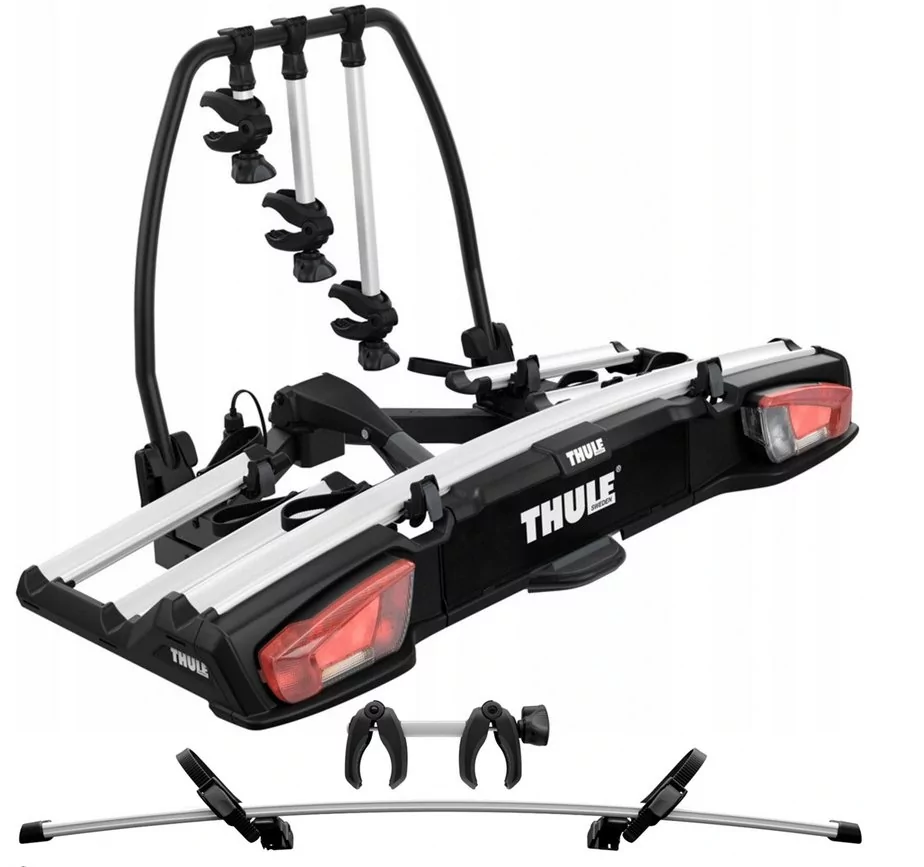 Thule VeloSpace XT 939 Black 3 rowery + adapter na 4-ty rower
