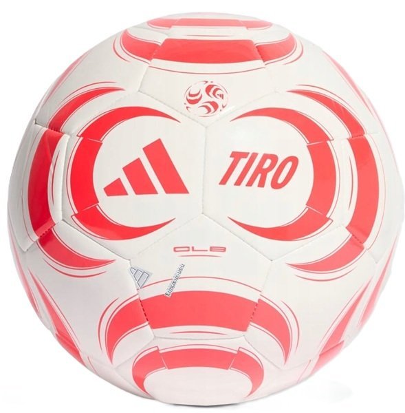 Adidas Piłka Nożna Tiro Club Bia/Czerw 15082