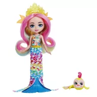 Figurki dla dzieci - Enchantimals Enchantimals Podwodne Królestwo Lalka Radia Rainbow Fish + figurka zwierzątka Flo HCF68 HCF68 - miniaturka - grafika 1