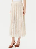 Spódnice - Guess Spódnica midi W5YD1E KCZ90 Złoty Regular Fit - miniaturka - grafika 1