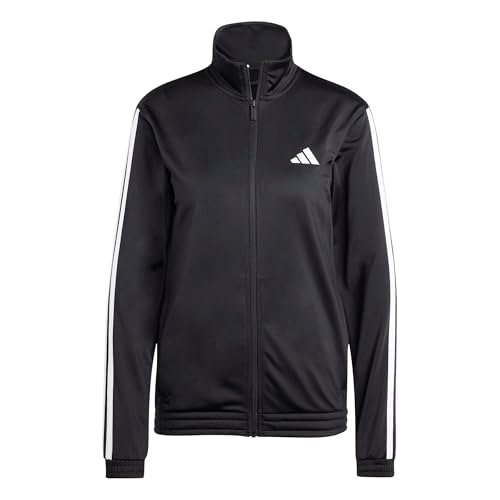 adidas Kobiety TRICOT 3-STRIPES TRACKTOP, black/white, XL