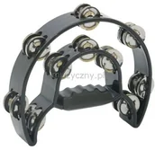 Instrumenty perkusyjne - Stagg Cut Away tambourin, 20 klamry, czarny TAB-1 BK - miniaturka - grafika 1