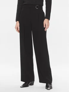 Boss Spodnie materiałowe Tapiana 50479405 Czarny Relaxed Fit - Spodnie damskie - miniaturka - grafika 1