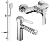 Zestawy prysznicowe - Mexen Sabre DF62 zestaw prysznicowy, chrom - 72104DF62-00 - miniaturka - grafika 1