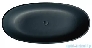 Omnires Shell M+ wanna wolnostojąca 160x75 cm black lava SHELLWWBLV | - Wanny z hydromasażem Omnires Shell M+ wanna wolnostojąca 160x75 cm black lava SHELLWWBLV | - Wanny z hydromasażem - miniaturka - grafika 4