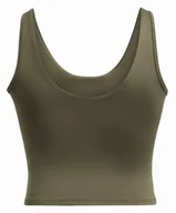 Koszulki i topy damskie - Top treningowy damski Under Armour UA bez rękawów UA Motion zielony - miniaturka - grafika 1