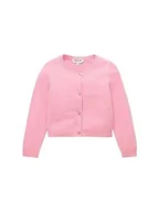 Swetry damskie - TOM TAILOR Dziewczęcy kardigan dziecięcy, 31685 - Fresh Pink, 116/122 cm - miniaturka - grafika 1