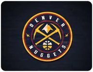 Podkładki pod mysz - PODKŁADKA POD MYSZKĘ DENVER NUGGETS + IMIĘ 23x19CM DO LAPTOPA - miniaturka - grafika 1