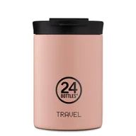 Kubki termiczne - 24Bottles Travel Tumbler Kubek Termiczny 350 Ml, Dusty Pink - miniaturka - grafika 1