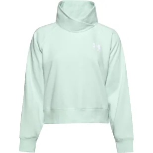 Bluza damska Under Armour Rival Fleece Wrap Neck PO - Bluzy sportowe damskie - miniaturka - grafika 1
