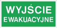Akcesoria BHP - Ze-01 - Wyjście Ewakuacyjne Znak Tablica Płyta Bhp - miniaturka - grafika 1