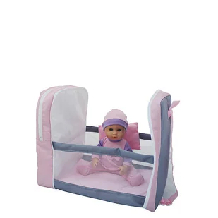 Smily Lalka Z Plecakiem I Łóżeczkiem 89161 - Figurki dla dzieci - miniaturka - grafika 1
