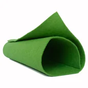 Dekoratorstwo - Filc 1mm, wełna/wiskoza, 20x30 cm- zieleń - miniaturka - grafika 1