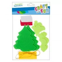 Craft with Fun Ozdoba dekoracyjna. Choinka - Pozostałe akcesoria dla plastyków - miniaturka - grafika 1