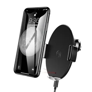USAMS Uchwyt samochodowy Auto-Induction z czujnikiem podczerwieni do kratki wentylacyjnej czarny US-ZJ04 + EKSPRESOWA ZJ41ZJ01 - Uchwyty samochodowe do telefonów - miniaturka - grafika 2
