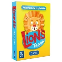 Język angielski. 3-latek Lion`s Team. Cards - Edukacja przedszkolna - miniaturka - grafika 1
